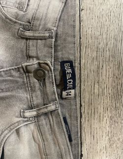 Blue Cult Grey Wash Jeans Size 14