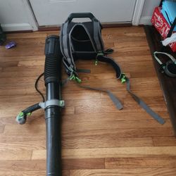 EGO POWER+ Backpack Leaf Blower, Cordless Electric 600 CFM, Battery and Charger