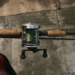 Lamiglass Abu Garcia Reel 2pc 8-1/2” Salmon Rod *WOW***