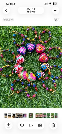 Bellos aretes, arracadas Hechos a mano en Mexico, disponibles! Se hacen envios $23 Cada uno  , en el area de Ontario