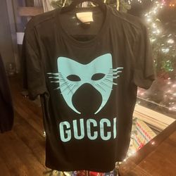 Gucci cat mask t-shirt