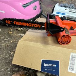 Electric Chainsaw Work Good 