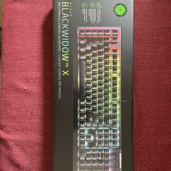 Razer BlackWidow V4 X Mechanical Gaming Keyboard with Razer Chroma RGB