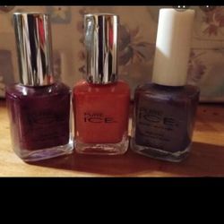 ICE nail polish lot