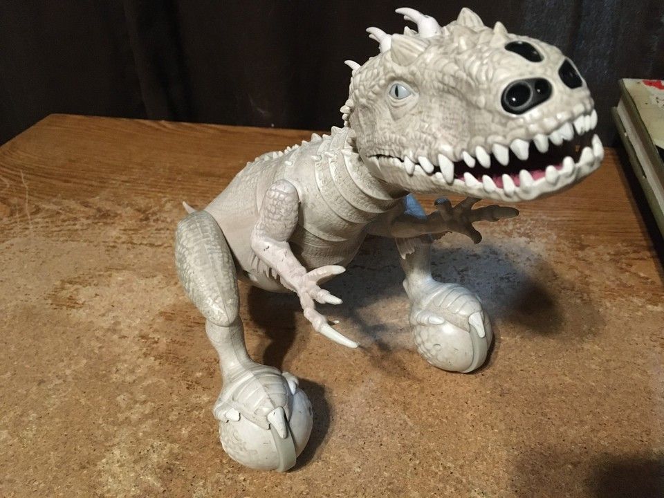 Jurassic World Zoomer Dino Indominus Rex Dinosaur No Remote Or Charger Working