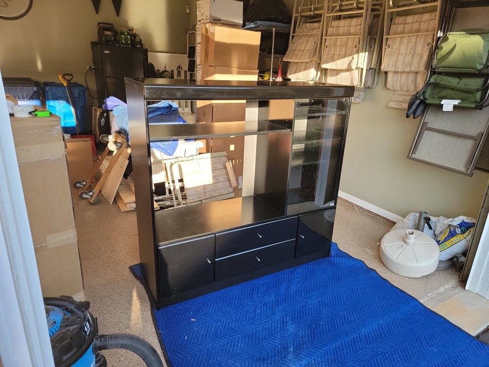 Ashley Furniture Black Entertainment Center
