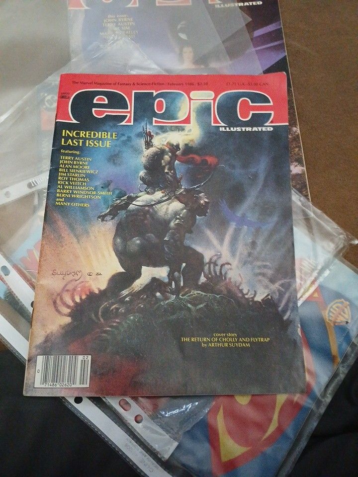 Epic Illustrated Marvel Magazine