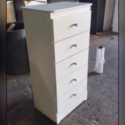 Five drawers dresser with rails / 5 drawers dresser with rails