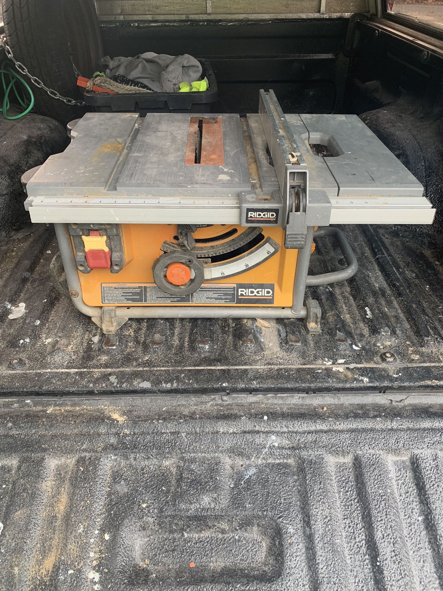Ridgid Tablesaw