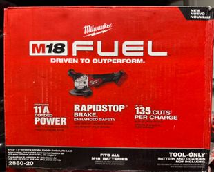 Milwaukee M18 FUEL Angle Grinder