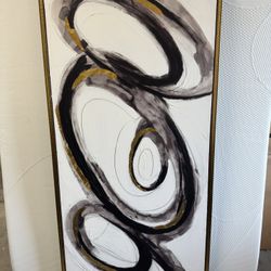 Black and Gold Art