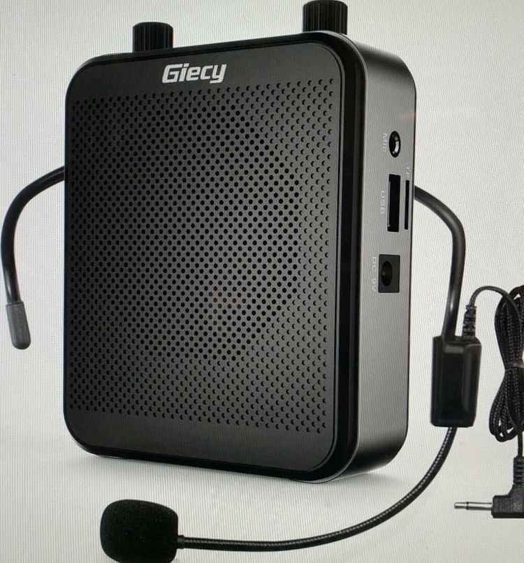 Voice Amplifier With Microphone Portable Bluetooth