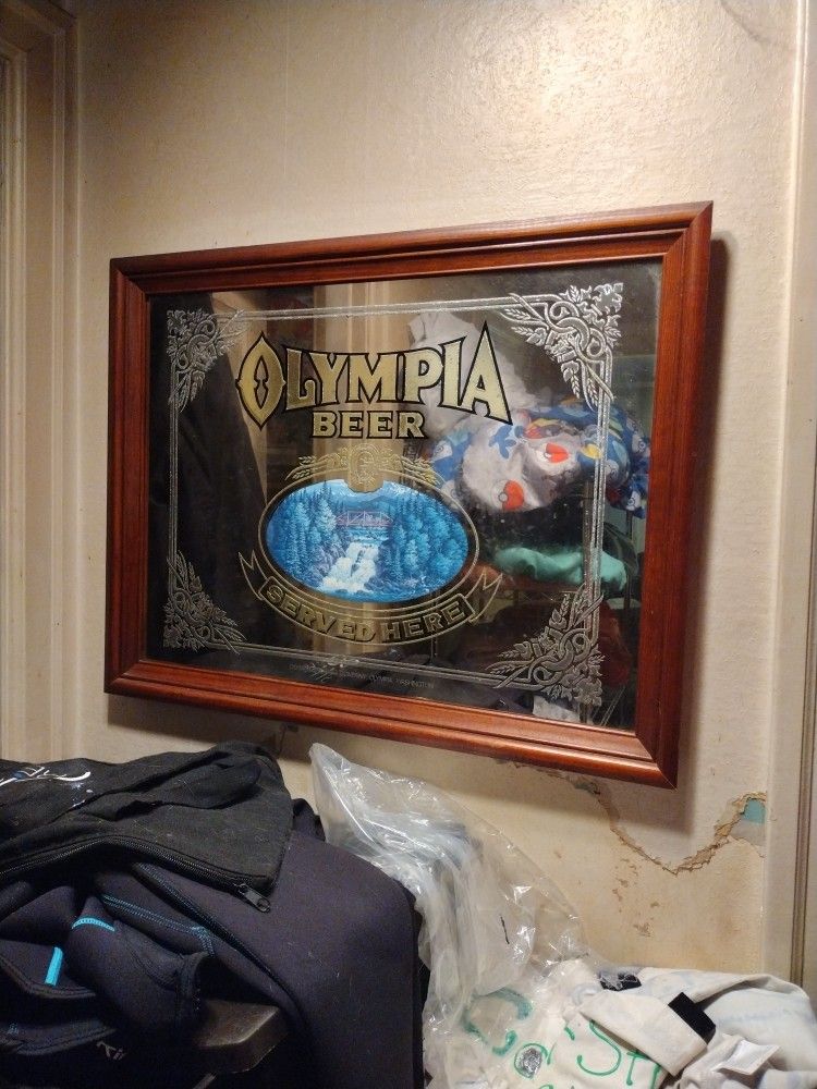 Olympia Beer Mirror