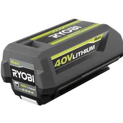 RYOBI 40-Volt Lithium-Ion 4.0 Ah Battery

