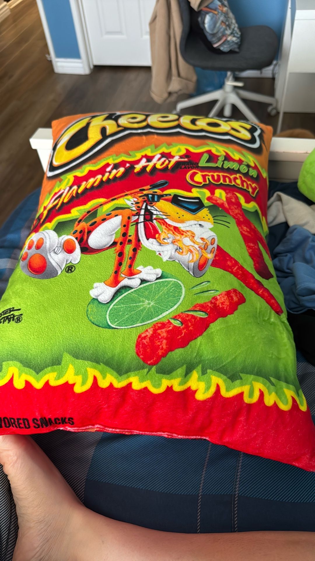hot Cheeto Pillow