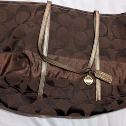 Coach Canvas Tote