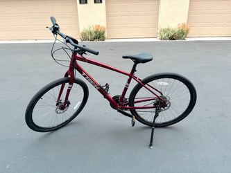 Trek Verve 2 Hybrid Bike Red