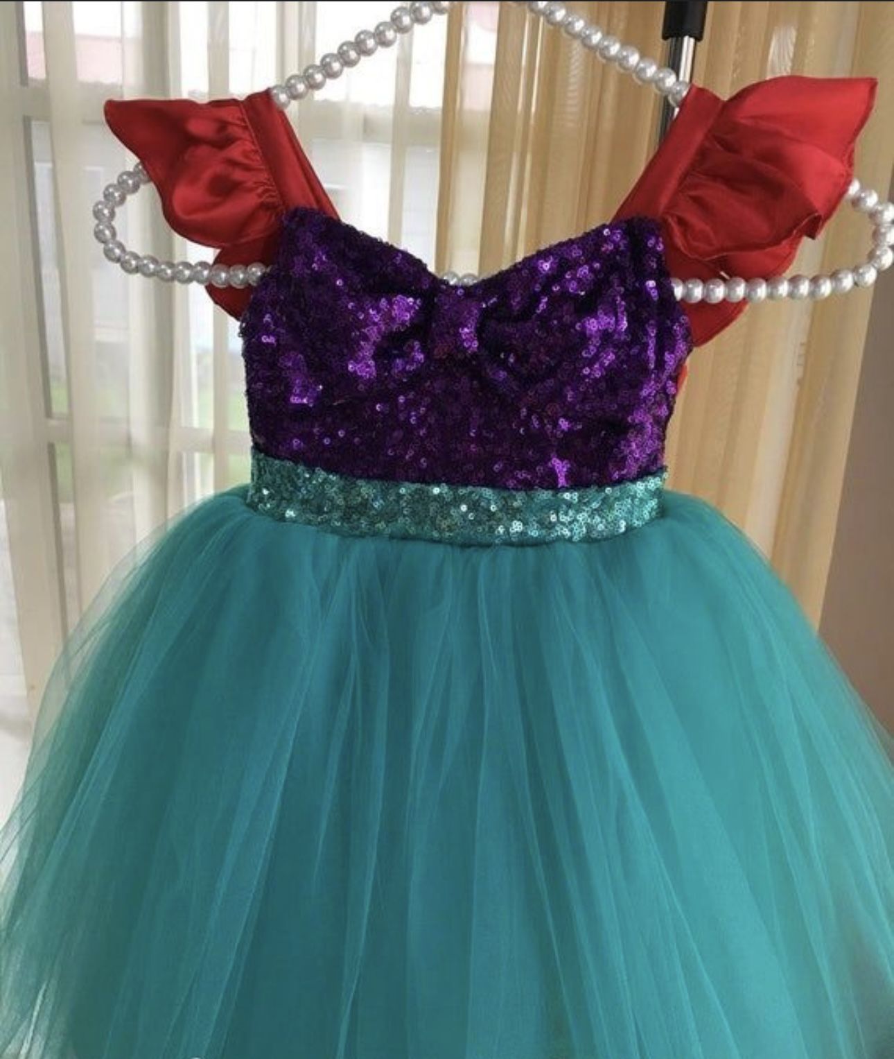 Beautiful Little Mermaid Party Dress
