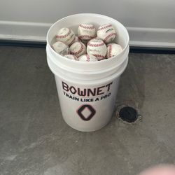 Bownet Baseball Bucket Baseballs 