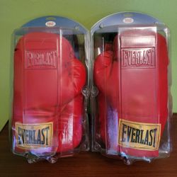 **2 PAIRS OF EVERLAST BOXING GLOVES**
