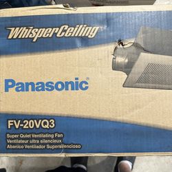 Panasonic FV-20VQ3 Whisper VentFan - 190 CFM BRAND NEW!!