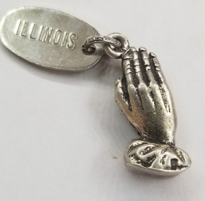 Charm Praying Hands