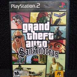 Grand Theft Auto San Andreas PS2