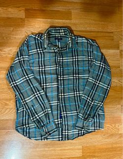 Burberry Flannel Blue - Size Medium