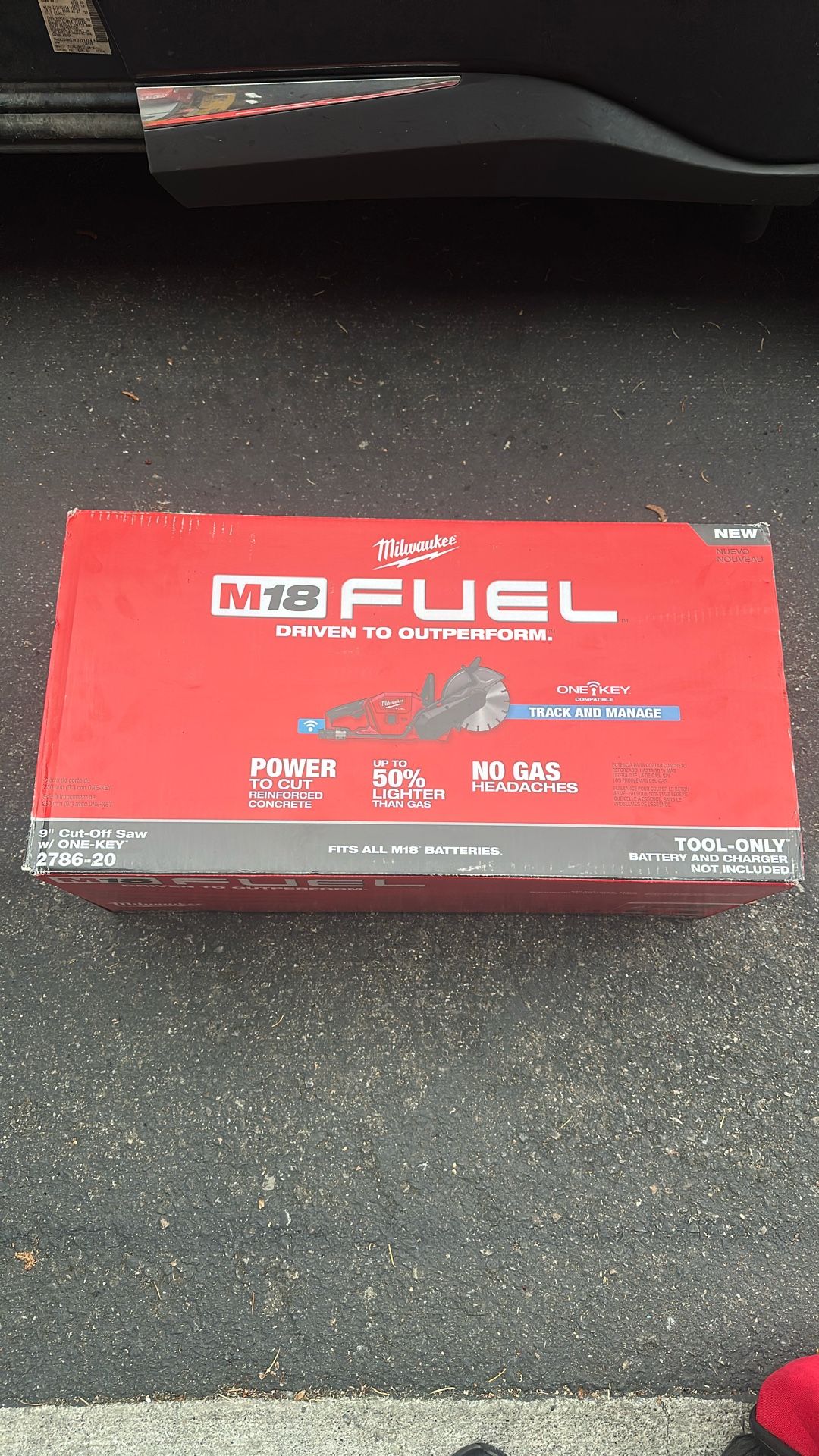 Milwaukee Fuel 9” Cut Off Saw W/ One Key