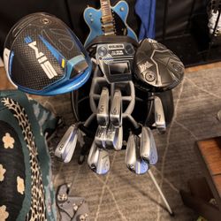 Full Golf Set X-stiff (taylormade Titleist Callaway) 