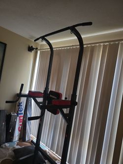 Pull up dip ab bar
