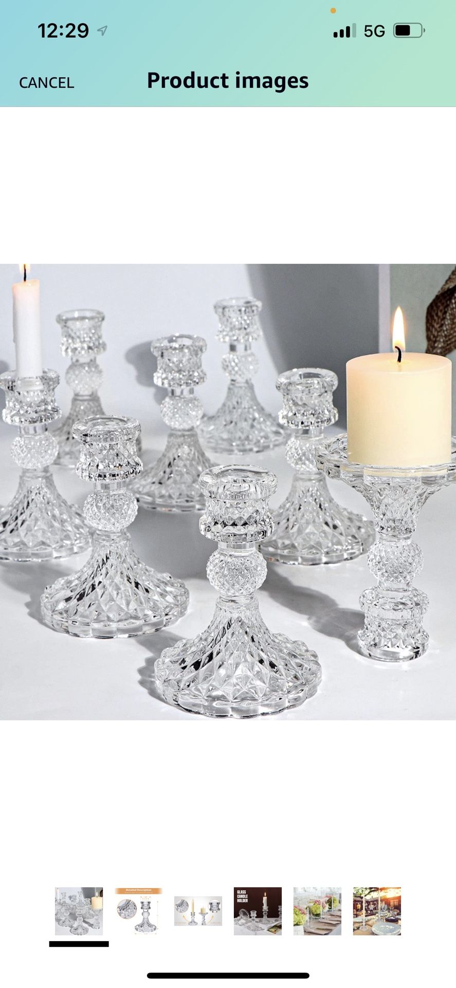 Taper Candle Holder-wedding Decorations