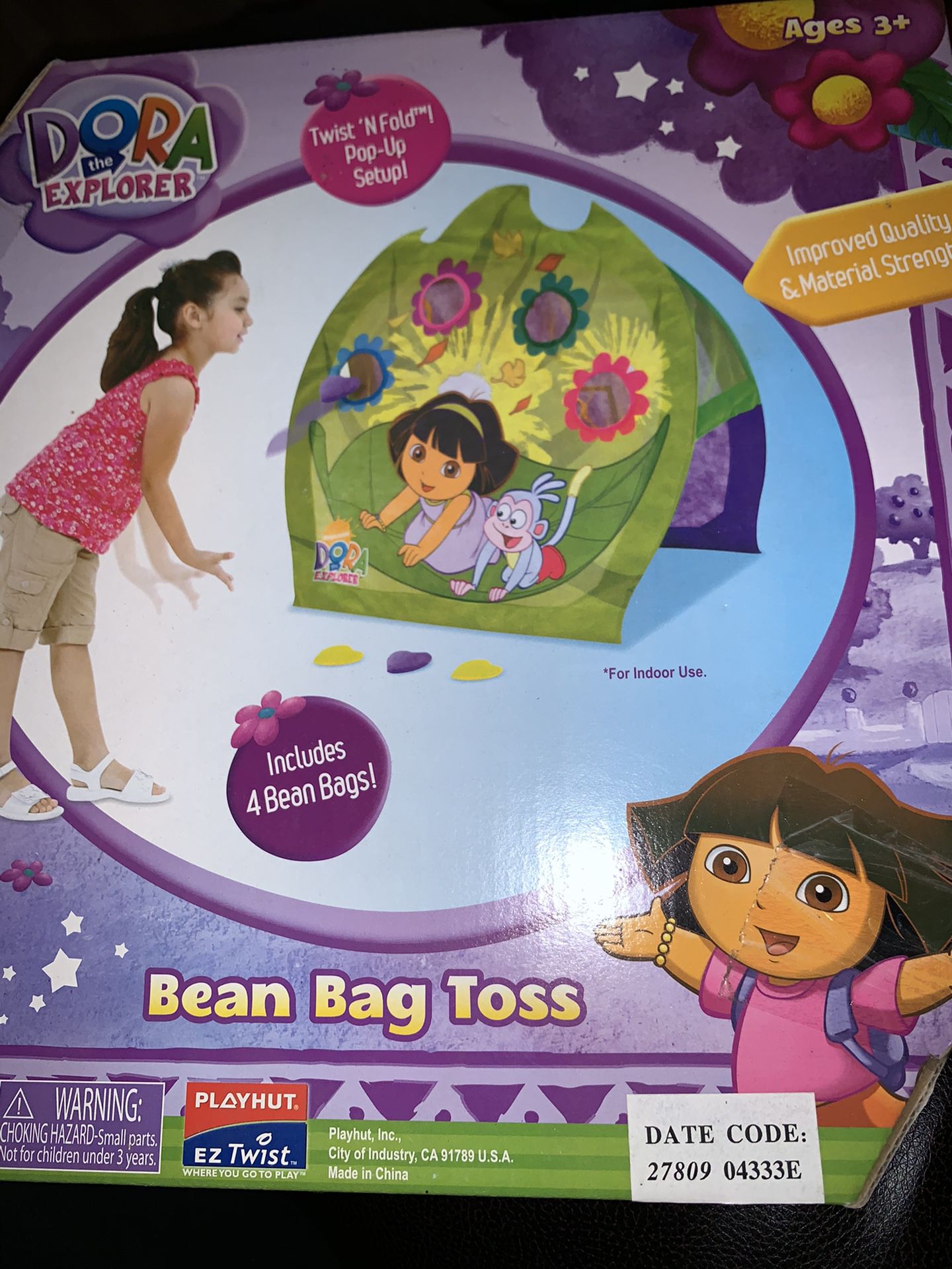 NEW Dora the Explorer kids bean bag toss game