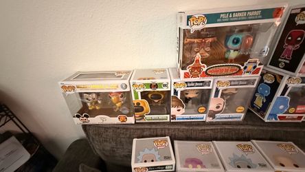 More Funko pops Disney and Rick & Morty