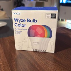 WYZE Color Bulbs 4x