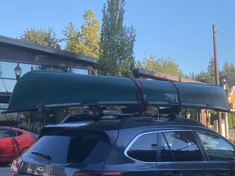 Canoe Pelican 15.5 3 Sets Green Good Condition