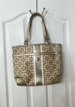 Coach Signature Tote Bag