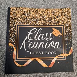 Brand New Class Reunion Guest Book