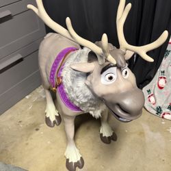 JAKKS PACIFIC DISNEY FROZEN SVEN REINDEER TOY 3FT WITH SOUNDS
