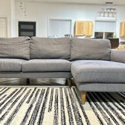 Modern Sectional - Dark Grey