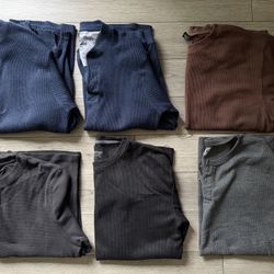 Men’s Thermal Longsleeve Shirts XL