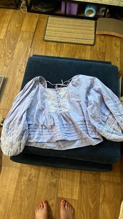 light purple Anthropologie Blouse