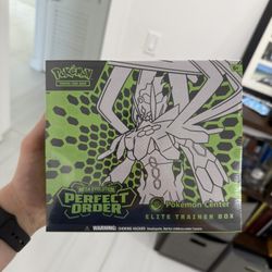 Perfect Order Pokemon Center ETB