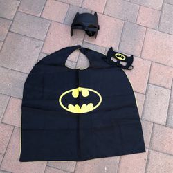 Batman Cape And Mask