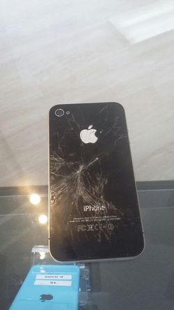 Cracked iPhone 4