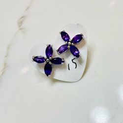 Amethyst  earrings