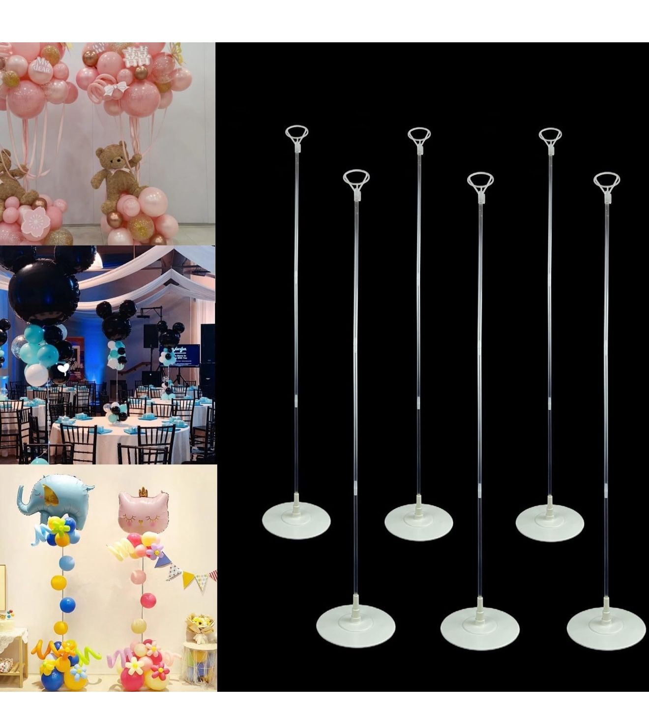 6 Set Balloon Column, Kitz