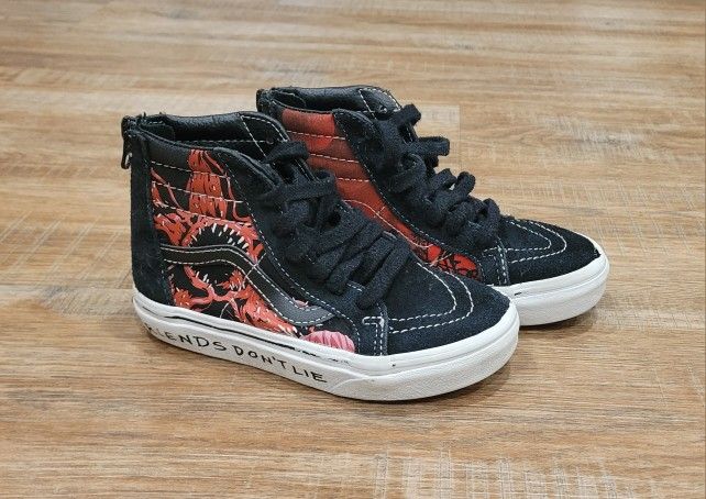 Vans X Stranger Things "Friends Don't Lie" Sk8-Hi Kids Sneakers