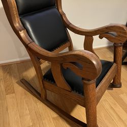 Oak Rocking Chair 