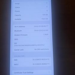 iPhone​13​ pro max 128gb Fully Uplocked To Any Company $750 Firm Dont Wastle Your Time texting Me.